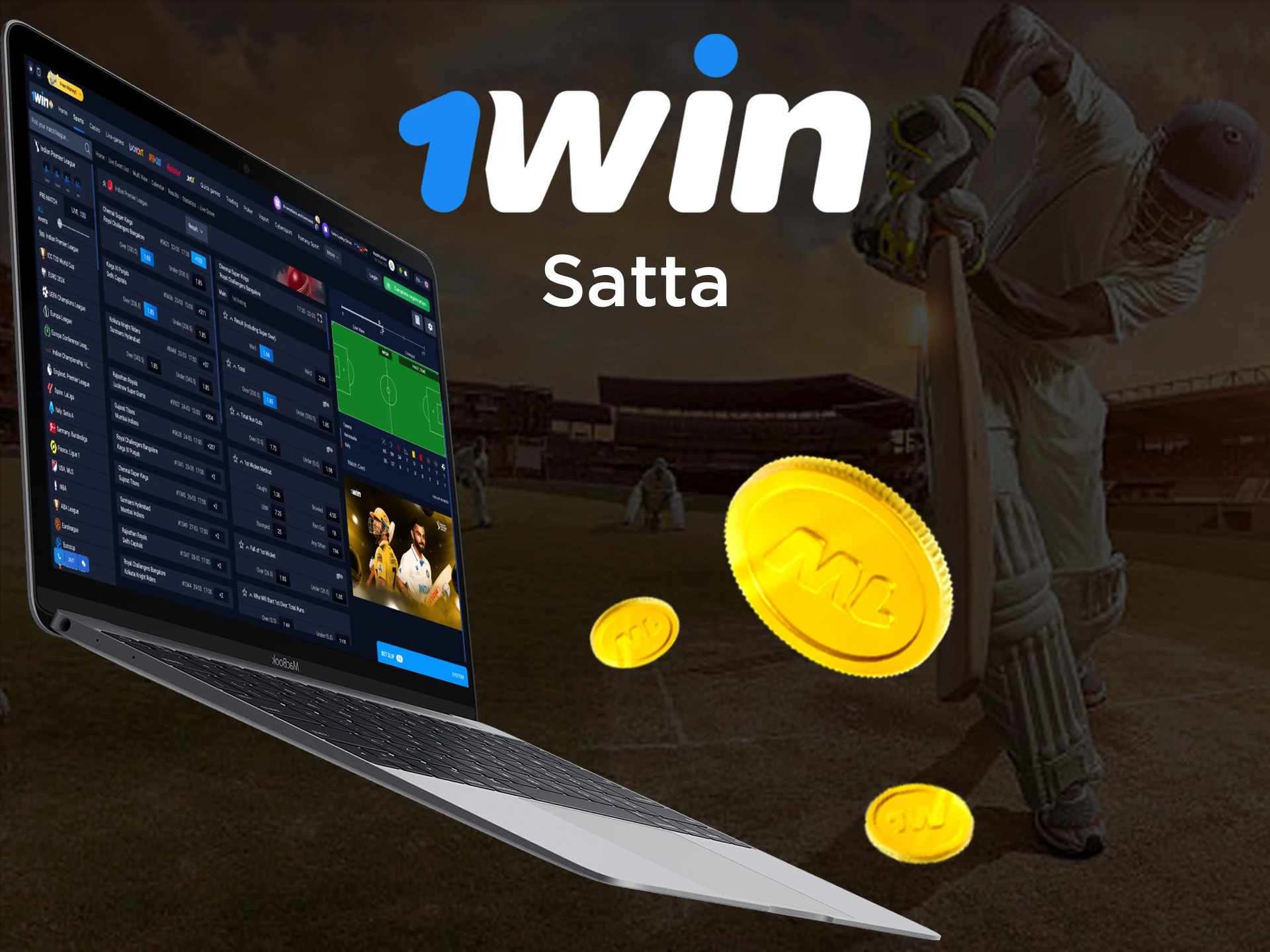 Make predictions on individual player scores with 1Win IPL 2026 Satta.