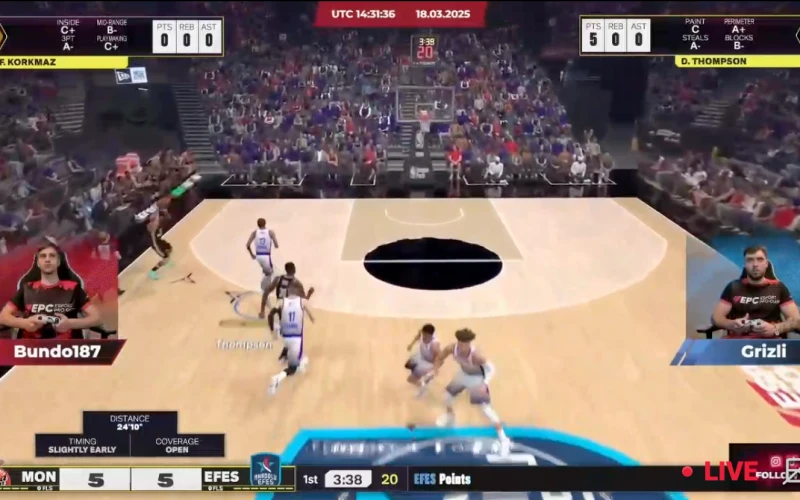 You can find EBasketball section at 1Win FastSport.