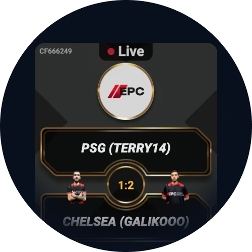 In 1Win FastSport section broadcasts are available automatically.