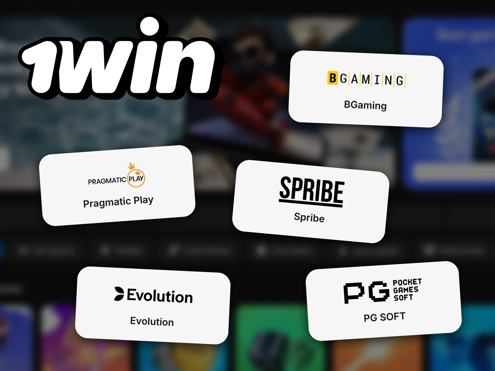 1win features titles from some of the most trusted providers.