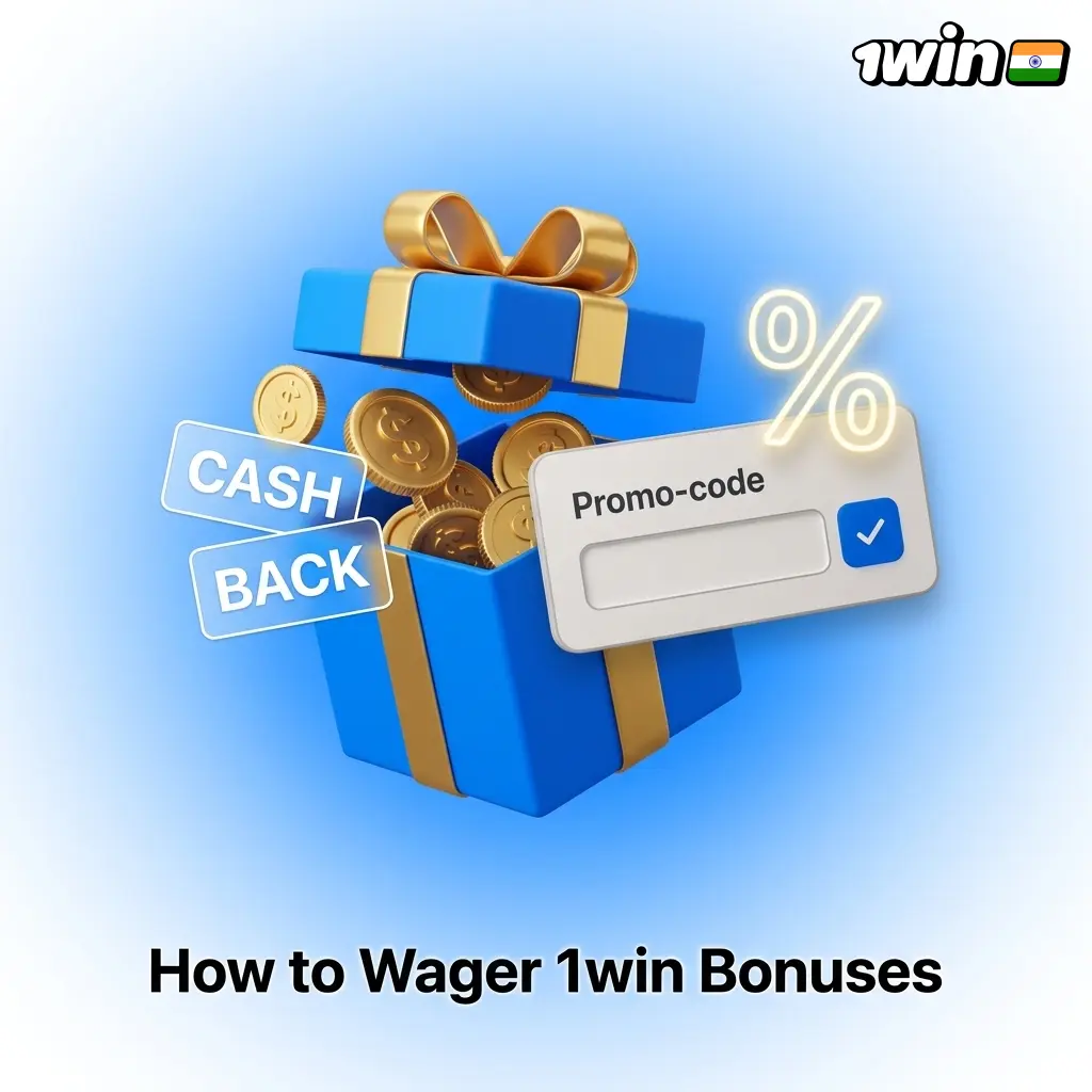 1win bonus wagering requirements guide showing 35x multiplier, 72-hour timeframe, and INR 400 minimum deposit rules